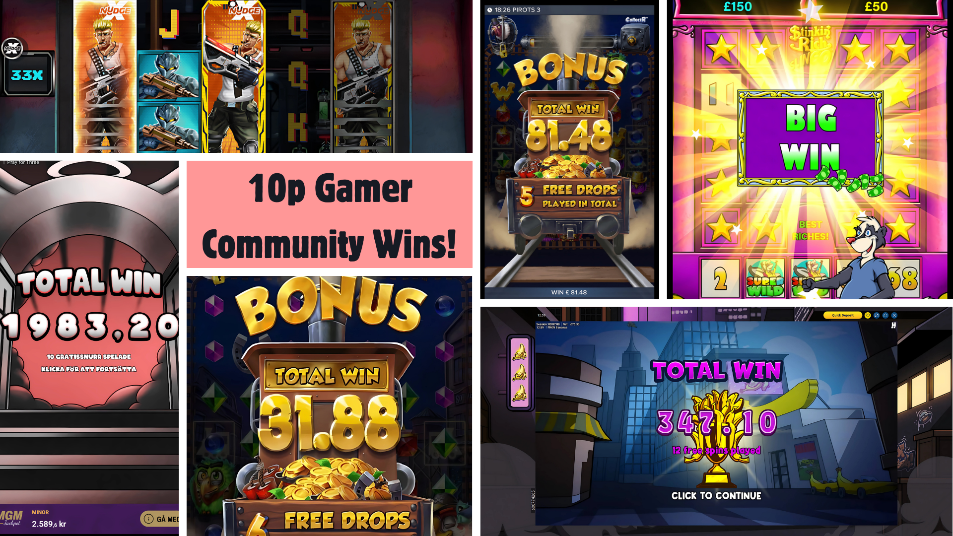 10p Gamer Community Wins!