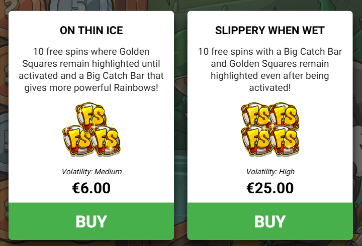 Le Fisherman bonus'